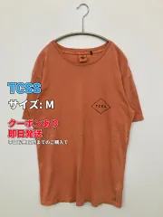 TCSS ティーシーエスエス Tシャツ/カットソー M オレンジ 前面プリント バックプリント ブランドロゴ ミドル丈 半袖 クルーネック(丸首) メンズのサムネイル