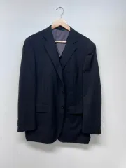ロロ・ピアーナ ウール100% ストライプ ジャケット 105-110のサムネイル