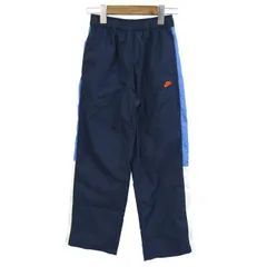 ナイキ パンツ ボトムス ウィンドブレーカー スポーツウエア 未使用品 キッズ 男の子用 Sサイズ ネイビー NIKEのサムネイル