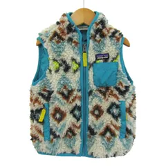 パタゴニア ベスト ジャケット アウター ボアフリース 61035 ベビー 男の子用 2Tサイズ マルチカラー patagonia 【中古】のサムネイル