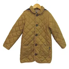グリーンレーベルリラクシング キルティングコート アウター キッズ 男の子用 125サイズ ベージュ green label relaxing 【中古】のサムネイル