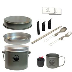 Coleman(コールマン) 食器セット エナメルディッシュウェアセット 4人