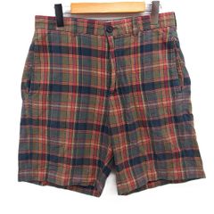 Stussy チェック柄 ハーフパンツ 30インチ - メルカリ