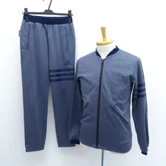 adidas / アディダス ◆セットアップ/ジャージ/ジャケット パンツ/ストライプ/グレー/S 【メンズ/MEN/男性/ボーイズ/紳士】【中古】 のサムネイル