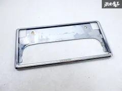 【割れ無し】トヨタ 純正 汎用 ナンバーフレーム ナンバープレート ライセンスフレーム 1枚 08407-00270 即納のサムネイル