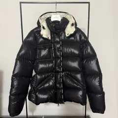 MONCLER★FLUMET★ダウンジャケット★黒 ロゴ入り★モンクレール★ブラック★サイズ3★2022年〜23年秋冬モデルのサムネイル