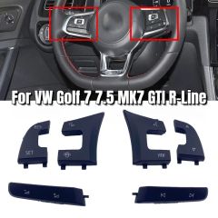 VW 골프 7 MK7 제타 티구안 아르테온 R라인용 스티어링 휠 버튼 캡
