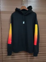 スパイダーマン フードTシャツ 黒、赤、黄色のサムネイル