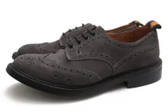 トリッカーズ／Tricker's シューズ ビジネスシューズ 靴 ビジネス メンズ 男性 男性用 スエード スウェード レザー 革 本革 グレー 灰色  M7885 Suede Derby Brogues ダービーシューズ ウイングチップ グッドイヤーウェルトのサムネイル