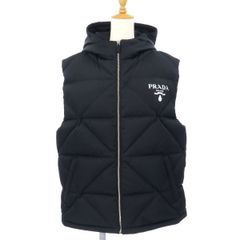 PRADA プラダ ダウン ベスト レディース ブラック 新品タグ付き 36