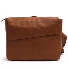 マザーハウス／MOTHERHOUSE バッグ ショルダーバッグ 鞄 メンズ 男性 男性用 レザー 革 本革 ブラウン 茶  MG11570 Zadan Messenger ザダン フラップ式 メッセンジャーバッグのサムネイル
