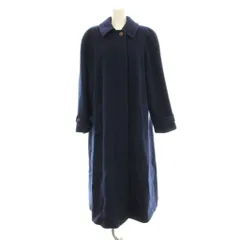 ペンドルトン PENDLETON 70s ヴィンテージ ステンカラーコート ロング 比翼ボタン ウール 6 紺 ネイビー TB94-770 /KU ■MUのサムネイル