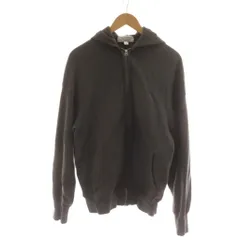 Lisiere L'Appartement リジェール アパルトモン アメリカーナ MADE BY Americana ジップアップパーカー 上着 グレー 長袖 ロゴ /RR22のサムネイル