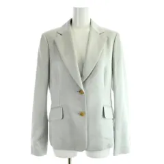 アクアスキュータム AQUASCUTUM ジャケット 上着 8S グレー 無地 長袖 シングルブレスト /APのサムネイル