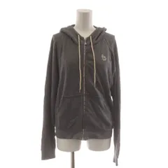 ポールスミス PAUL SMITH ジップアップパーカー 上着 ウール M グレー 長袖 フード /RR4のサムネイル