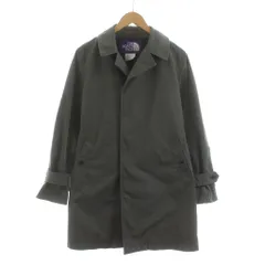 ノースフェイス パープルレーベル THE NORTH FACE PURPLE LABEL 65/35 Soutien Collar Coat ステンカラーコート ミドル丈 裏地総柄 S グレー NP2013N /KUのサムネイル