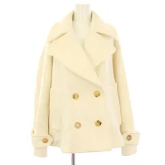 クロエ CHLOE 24AW ピーコート Pコート ショート丈 34 白 CH24WMA9607211234 /KHのサムネイル
