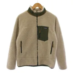 パタゴニア Patagonia Kid's RETRO-X JKT フリースジャケット ジップアップ XXL(16-18) ベージュ 65625 /BMのサムネイル