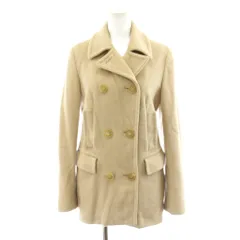 マックスマーラ MAX MARA 白タグ ショートダブルコート ピーコート キャメル 38 ベージュ /KUのサムネイル