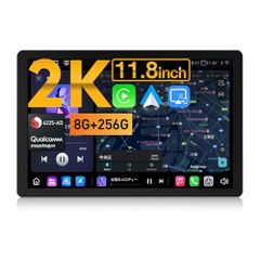 EONON 11.8インチ ディスプレイオーディオ 2K 1DINカーナビ アン