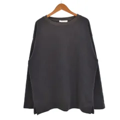 ジャーナルスタンダード レリューム JOURNAL STANDARD relume バックブラッシュ ワッフル クルーネック L/S Tシャツ 長袖 ロンT L 灰色 グレー 24-070-464-0310-4-0のサムネイル