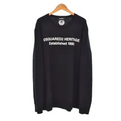 ディースクエアード DSQUARED2 25AW Tシャツ カットソー 長袖 ロンT プリント M 黒 ブラック S74GD1480のサムネイル