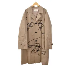 セリーヌ CELINE アーティストプリント マックコート トレンチコート 46 ベージュ 2M822460Qのサムネイル