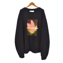 オーエーエムシー OAMC PEACEMAKER Bird Loose Fit Crewneck スウェット トレーナー グラフィックプリント XL 黒 ブラック PCM1ON01HFT001099 ☆AA★のサムネイル