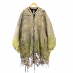 リックオウエンス Rick Owens 23AW Denim Down Jacket Grey デニムダウンジャケット アウター 48 グレー RR02C7717-HDADF1 ☆AA★のサムネイル
