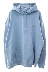 バックチャンネル BACK CHANNEL ONE POINT PULLOVER PARKA XXL ワンポイント プルオーバー パーカー フーディ ライトブルー 【ブランド古着ベクトル】【中古】●250811のサムネイル