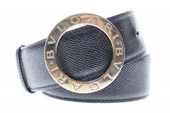 BVLGARI サークルロゴ バックル レザーベルト - メルカリ