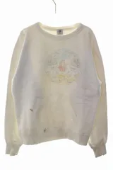 セントマイケル SAINTMICHAEL 21SS CREW SWEAT SHIRT WHITE S SM-S21-0000-013 クルー スウェット シャツ ヴィンテージ加工 ホワイト 【ブランド古着ベクトル】【中古】☆AA★260108のサムネイル