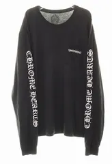 クロムハーツ CHROME HEARTS CH SCROLL LABEL FUCKYOU L/S TEE BLACK XL ラベルロゴ アーム プリント 長袖 Tシャツ ブラック 【ブランド古着ベクトル】【中古】☆AA★ 250920のサムネイル