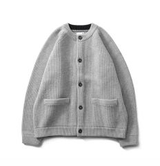BEAMS PLUS別注 PEG/スウェットカーディガン エンジニアドガーメンツ