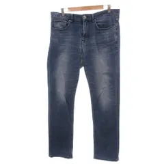 ブラックレーベルクレストブリッジ BLACK LABEL CRESTBRIDGE デニムパンツ ジーンズ LL 青 ブルー フルレングス ウォッシュ加工 /NLのサムネイル