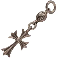 【中古】 CHROME HEARTS クロムハーツ 1ボールタイニーCHクロスチャーム SV925 シルバー ネックレス ペンダント トップ ワンボール 26007013 RS 中古】 CHROME HEARTS クロムハーツ 1ボールタイニーCHクロスチャーム