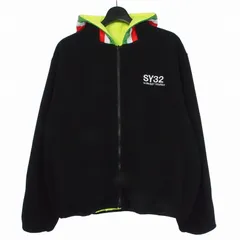 スウィート イヤーズ SWEET YEARS エスワイ32 SY32 リバーシブル ブルゾン ナイロン フリース M ブラック イエロー 13482のサムネイル