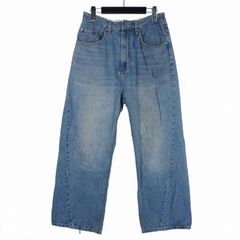 今期 ZARA ダメージ加工バギーフィットデニムパンツ EU - メルカリ