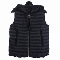 モンクレール MONCLER EBLE ダウンベスト ナイロンジャケット M ブラック 黒 510934887094 53048 国内正規のサムネイル