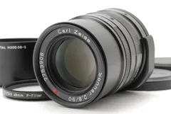 【超美品 保障付 動作確認済】CONTAX Carl Zeiss コンタックス カールツァイス Sonnar T* 90mm f/2.8 レンズ ブラック G1 G2用 #V3086のサムネイル
