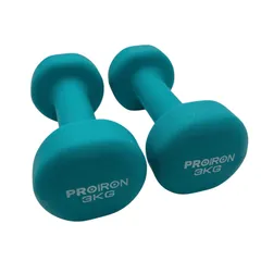 PROIRON ソフトダンベル 3kg×2個 カラーダンベル合計6kgのサムネイル