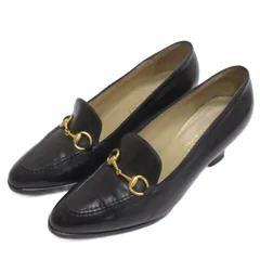 グッチ GUCCI ビット ローファー パンプス ブラック 36.5 23.5cm ■GY62のサムネイル