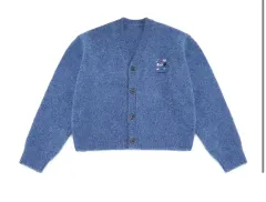 ADER ERROR スワロフスキー ジェマ カーディガン ブルーのサムネイル