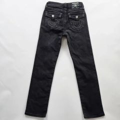 TRUE RELIGION ブラックデニムパンツ w28 - メルカリ