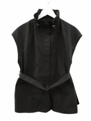 セオリーリュクス theory luxe Tech Poplin Vally Vest ベスト 38 黒 ブラック トップスのサムネイル