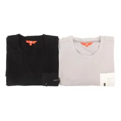 メレル MERRELL 美品 2点セットTシャツ 105 黒 ブラック グレー ロゴプリント ラウンドネック 半袖 /SJのサムネイル
