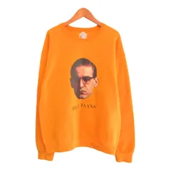 ワコマリア WACKO MARIA × ビルエバンス BILL EVANS 21AW CREW NECK SWEAT SHIRT クルーネックスウェットシャツ トレーナー M 黄 イエローのサムネイル