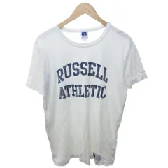 ラッセル RUSSELL Tシャツ カットソー 半袖 ロゴプリント クルーネック 白 ホワイト L /HWのサムネイル