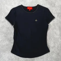 Vivienne Westwood RED LABEL　ワンポイントオーブ刺繍Tシャツ　ブラック　Mサイズのサムネイル