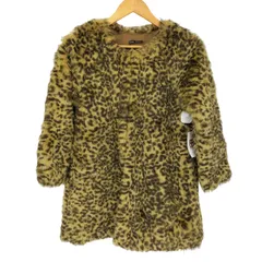 リシェグラマー Riche Glamour レオパードノーカラーコート  レディース JPN：M のサムネイル